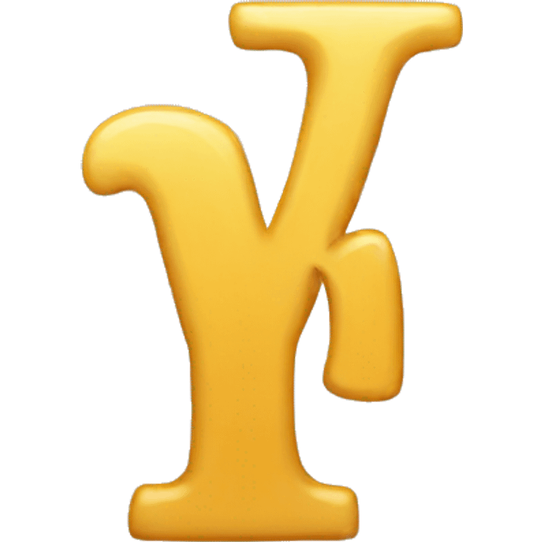 Letter Y emoji