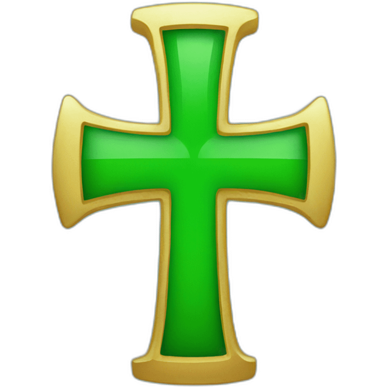 green cross emoji