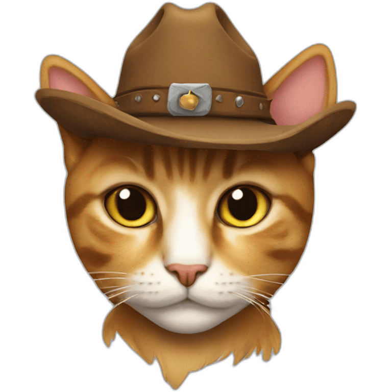 cowboy cat emoji