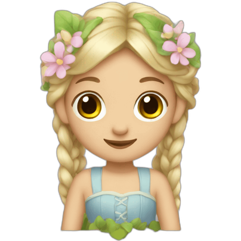 Cottagecore fairy emoji