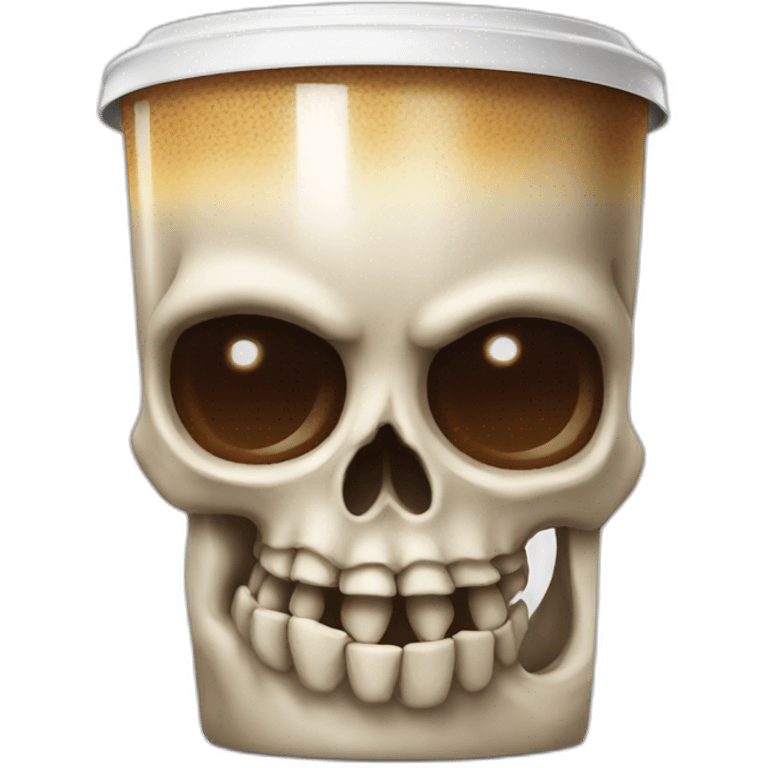 skull-with-coffee emoji