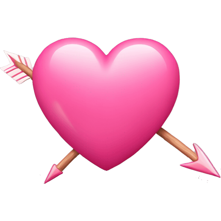 pink heart with arrow emoji