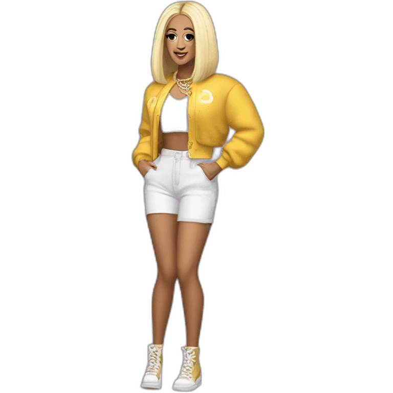 Cardi b full body emoji