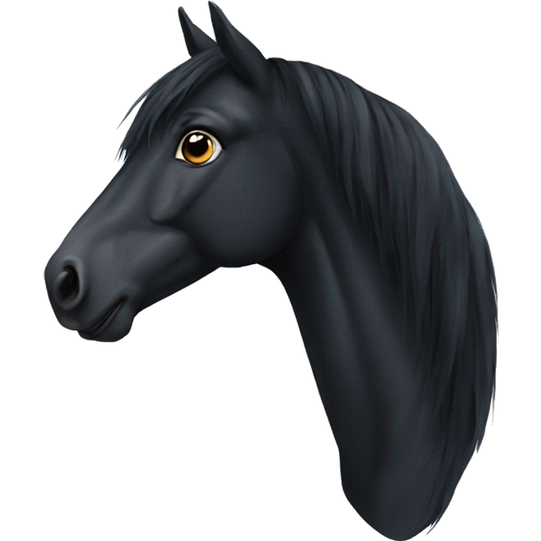 black horse emoji