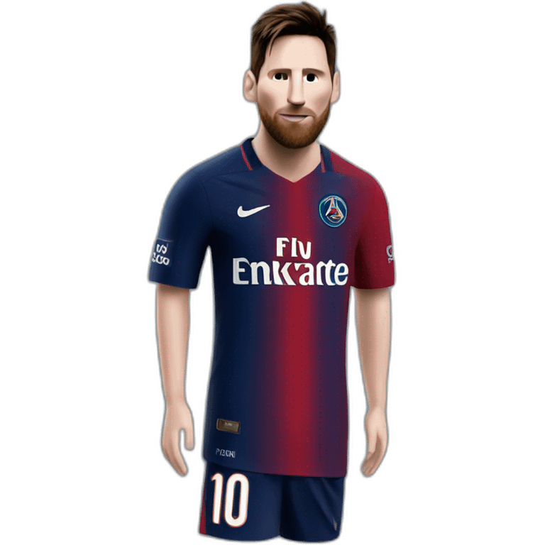 Messi-psg emoji