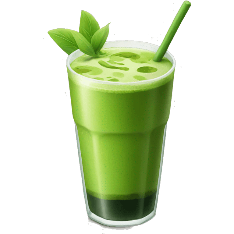 Matcha drink  emoji