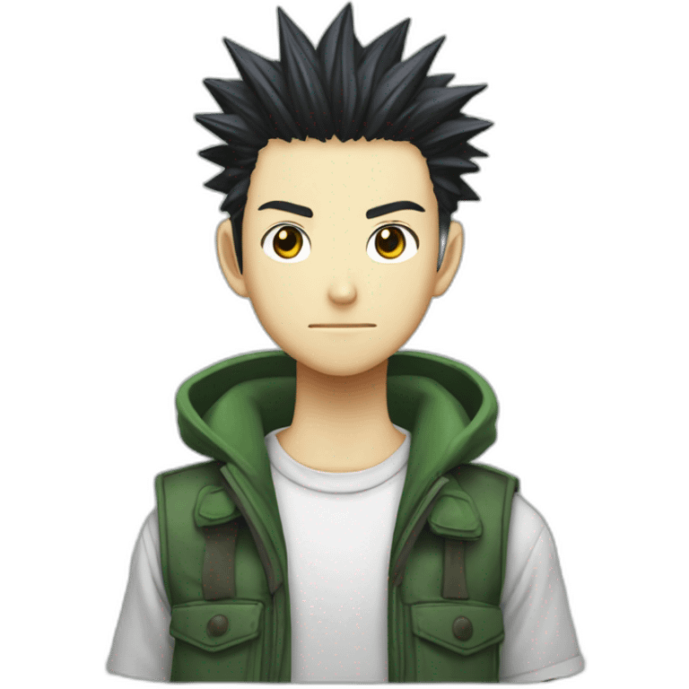 hunter-x-hunter gon freecs emoji