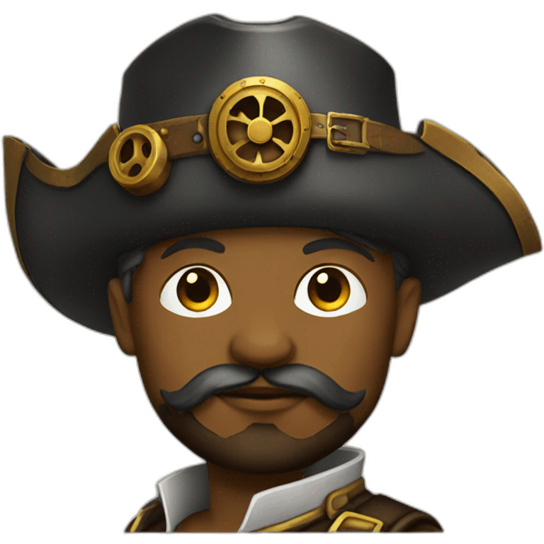 Steampunk Pirate emoji