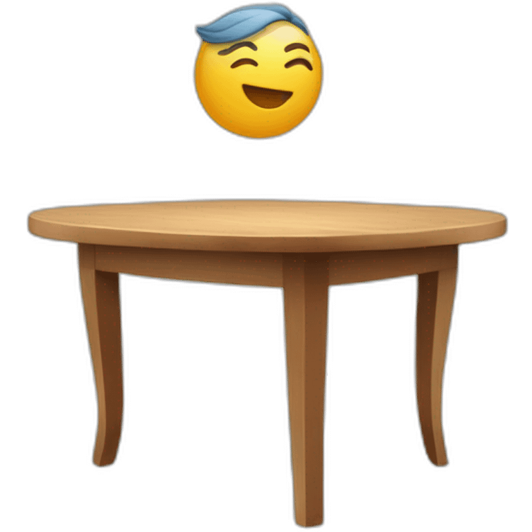 Mec nec qui jete une table emoji