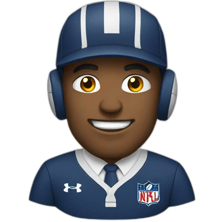 football coach emoji