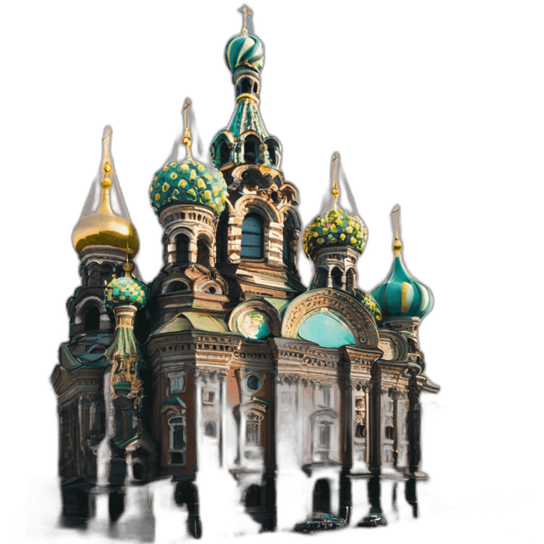 Church of the Savior on Blood saint petersburg emoji