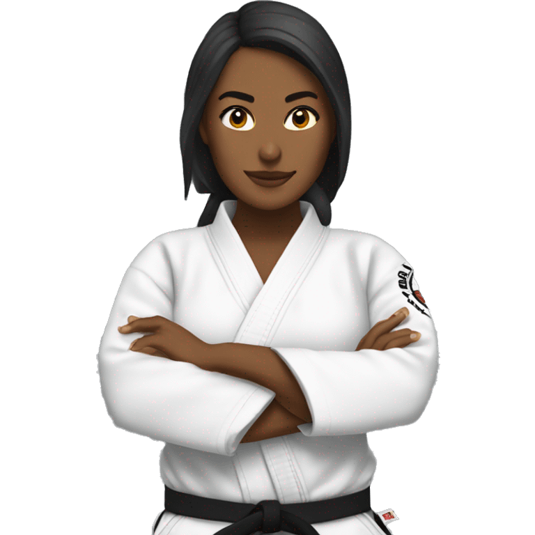 woman jiu jitsu emoji