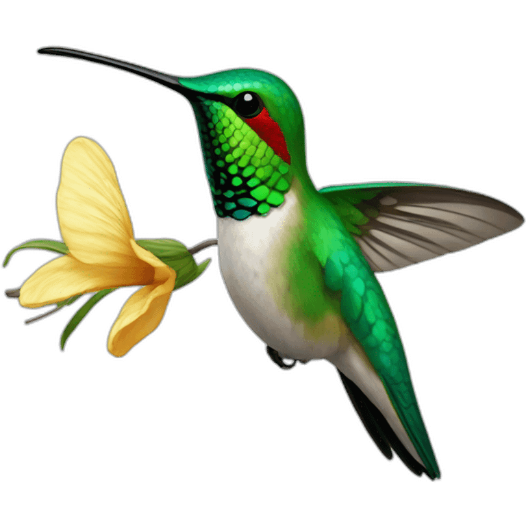 buzzing hummingbird emoji