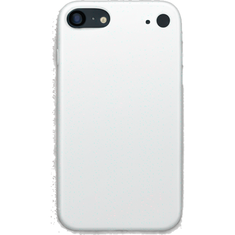 White iPhone 8 emoji