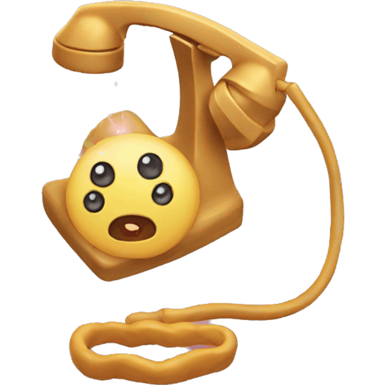 Magical phone emoji