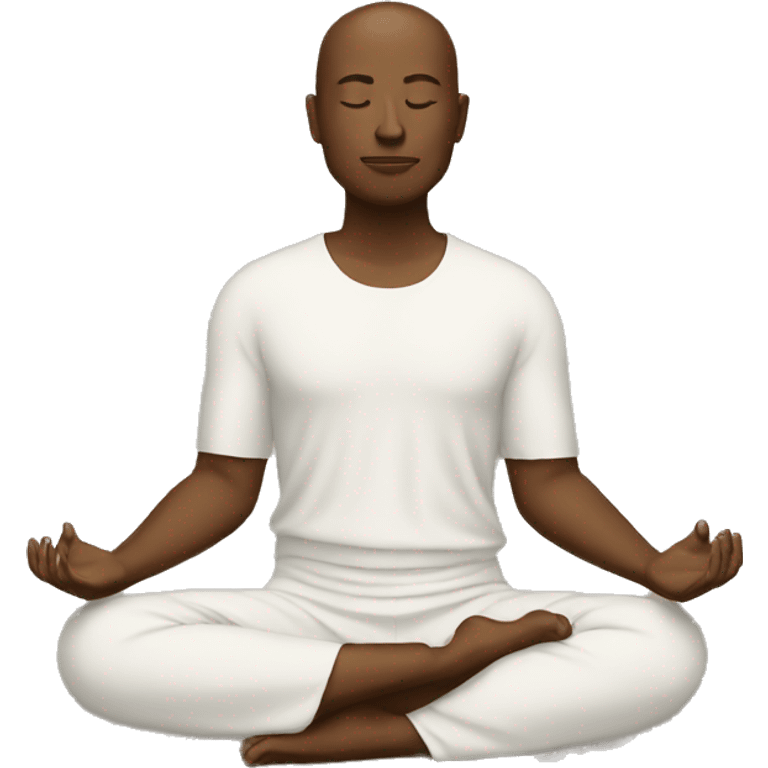 Meditation emoji