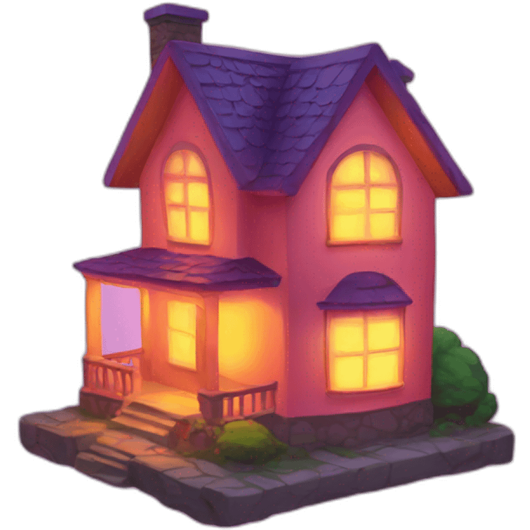 GLOW HOUSE ICON emoji