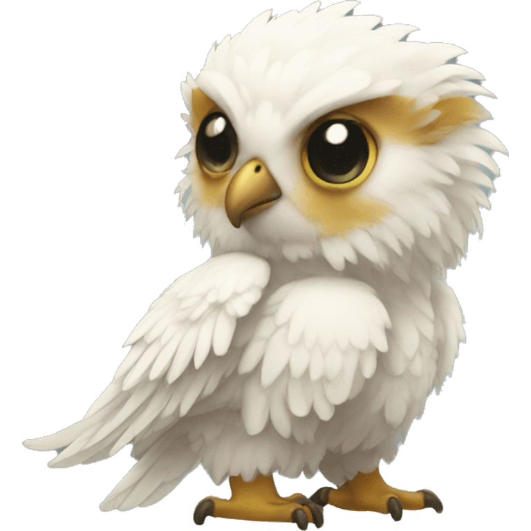 Cute cool winged animal hybrid  emoji