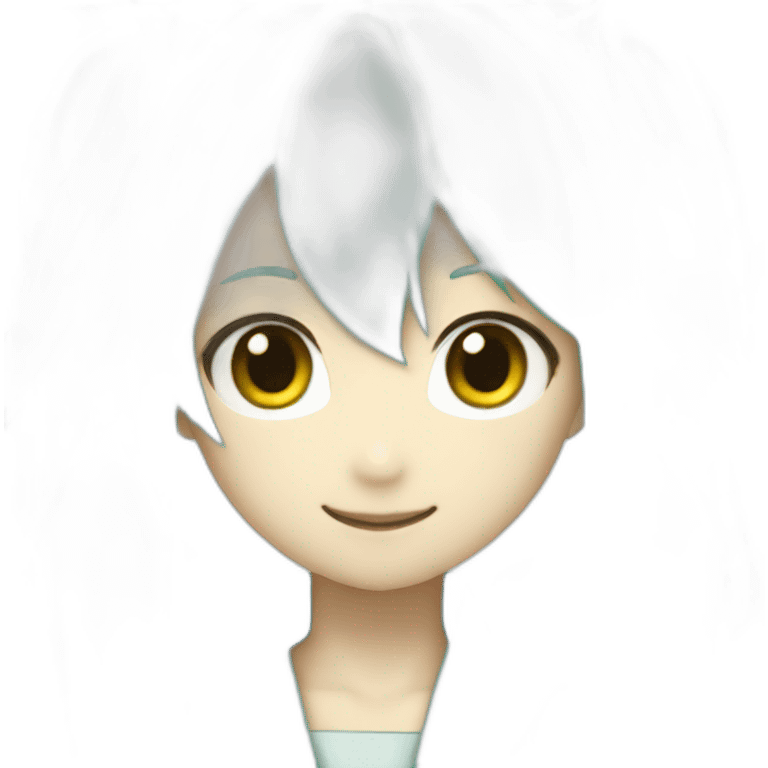 Hatsune miku with transparency emoji