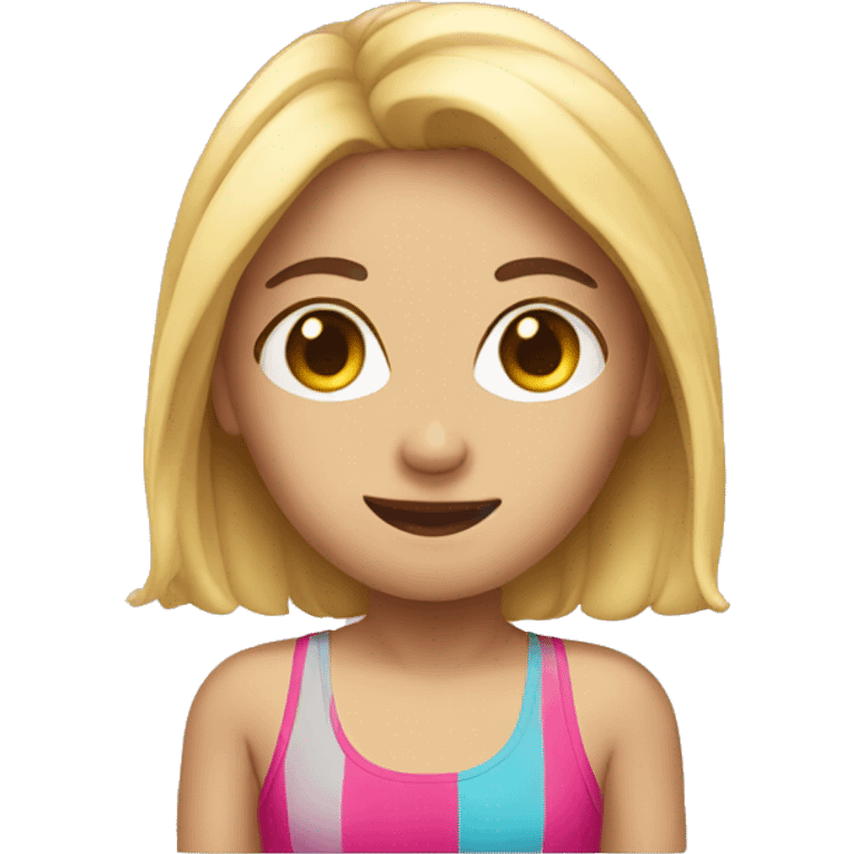 Swim girl emoji