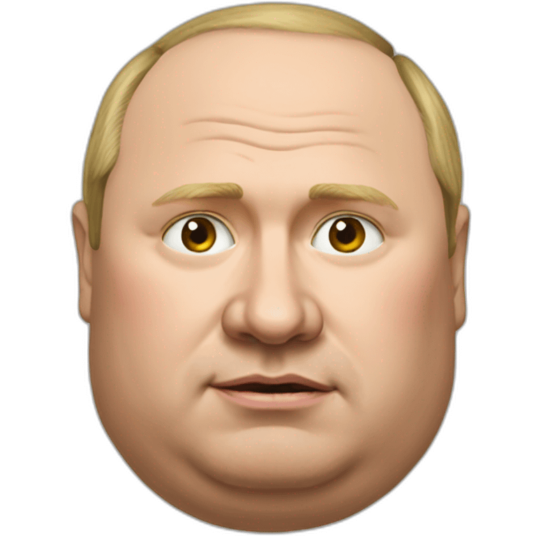 Very fat putin emoji