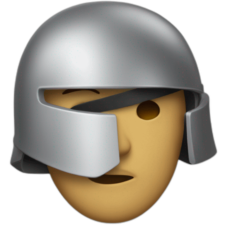 Fait un casque spartiate en 2d emoji