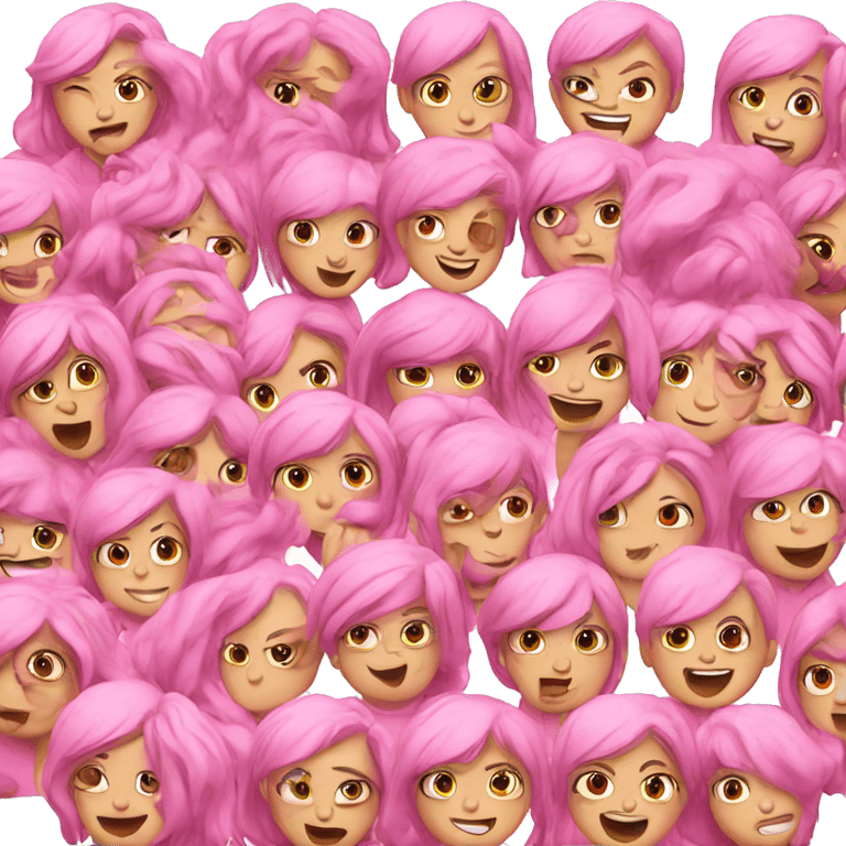 Pinke Emojis  emoji