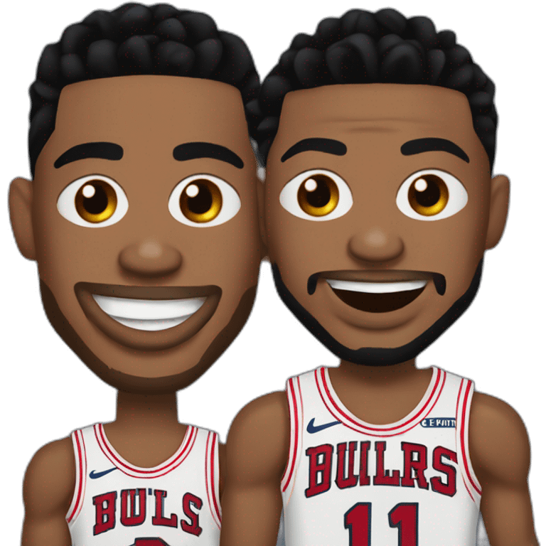 Derrick rose and Ja morant emoji emoji