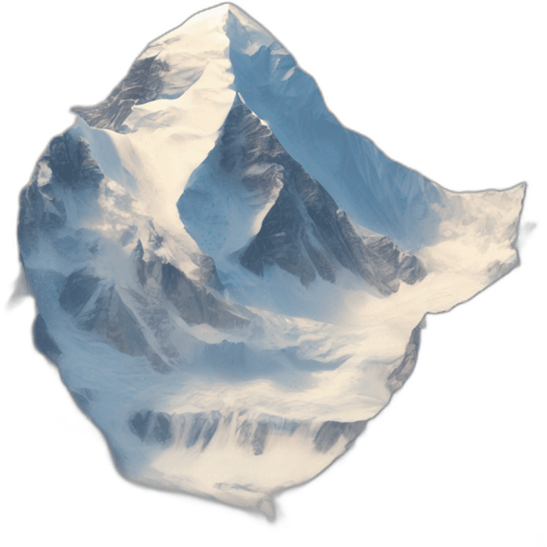 inoxtag qui monte le mont Everest  emoji