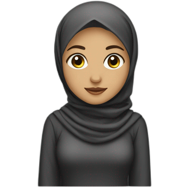 Hijab girl emoji