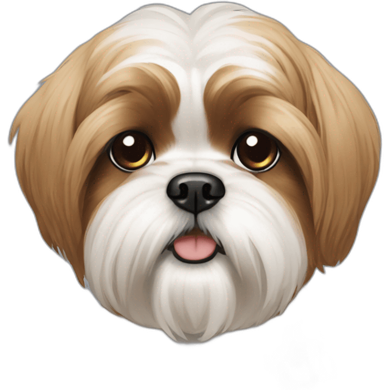 Perro shih tzu emoji