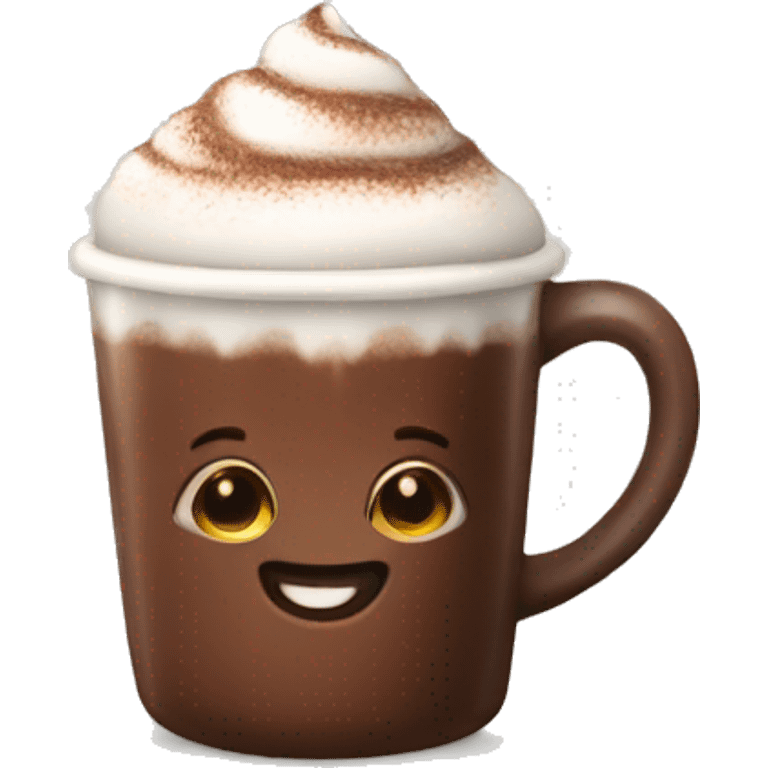 Cute hot chocolate  emoji