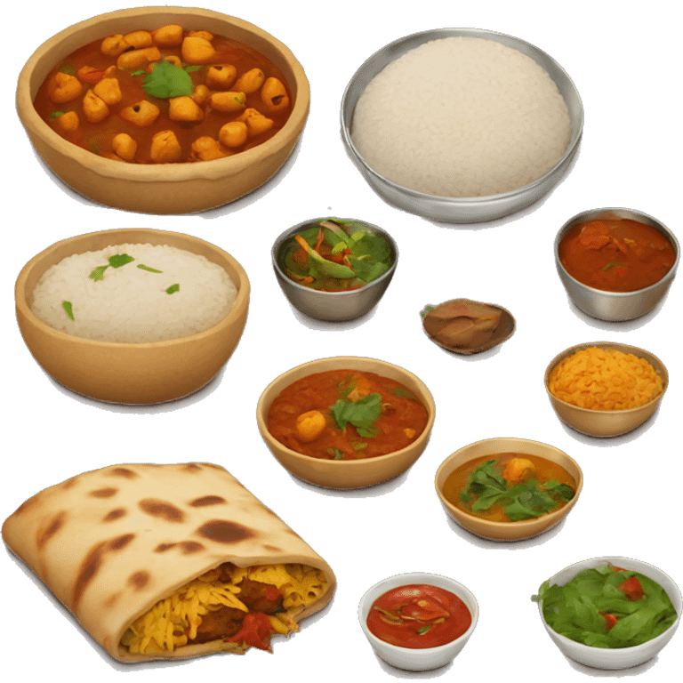 Indian food emoji