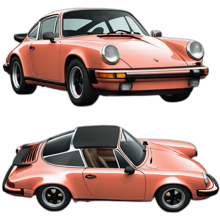 Porsche 911 1976 emoji