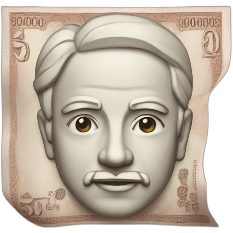 500 rupees note emoji