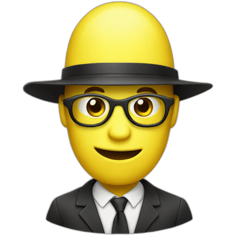 banana spy guy emoji