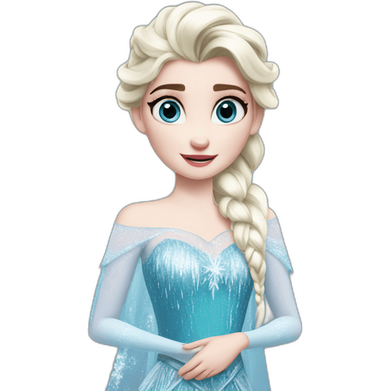 frozen elsa emoji