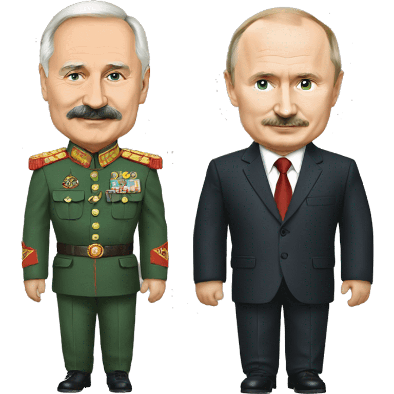 Lukashenko and Putin emoji