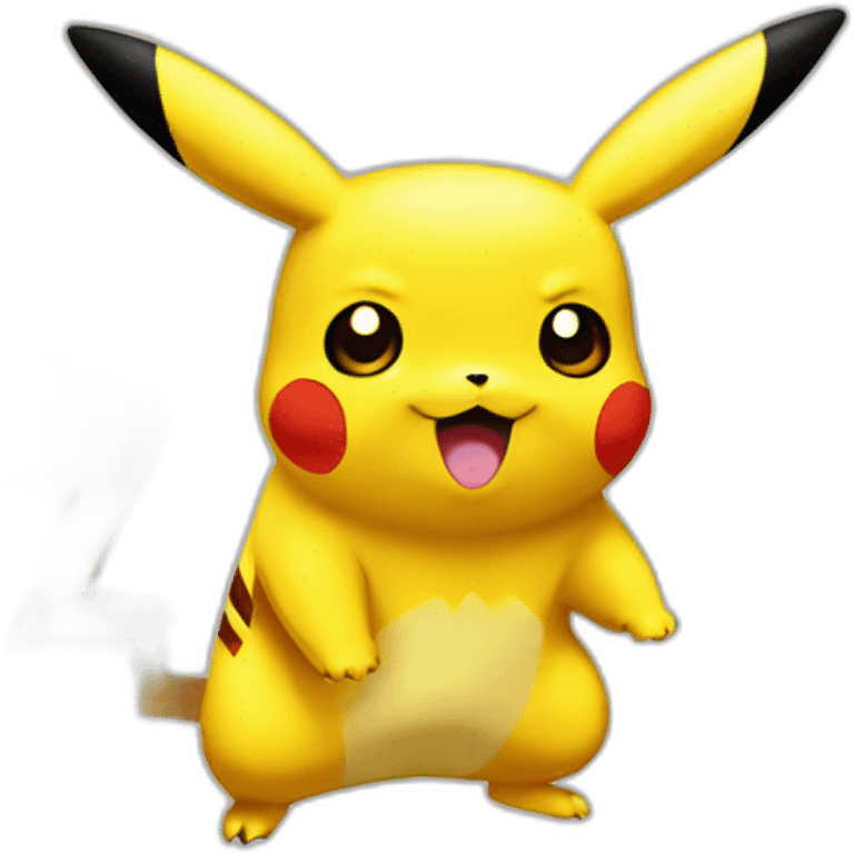 Pikachu racaille emoji