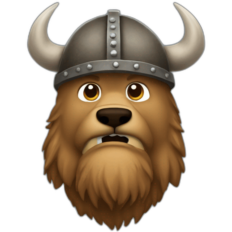 grizzly viking emoji