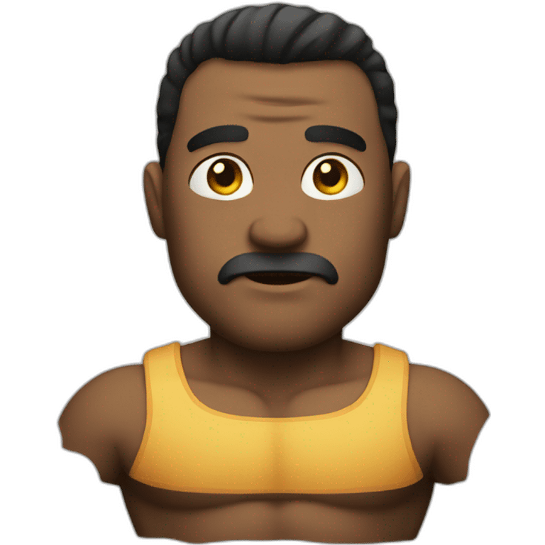 Strong man emoji