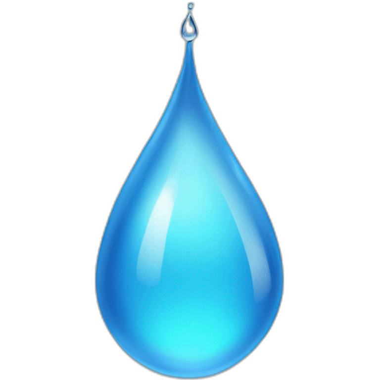 water drop emoji