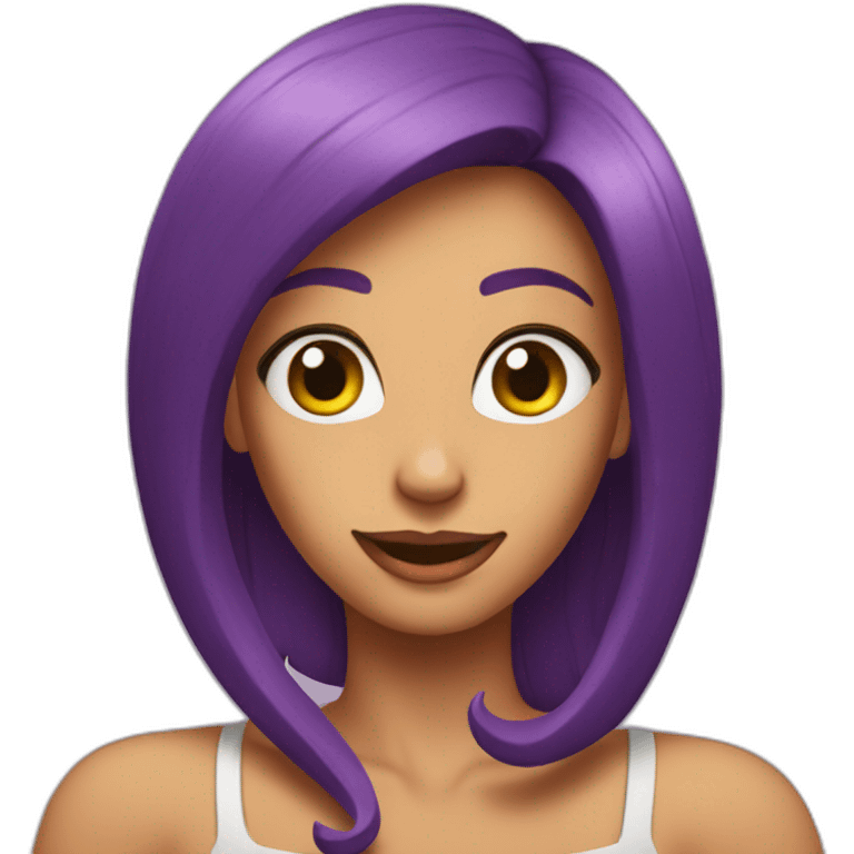 Leela selfie emoji