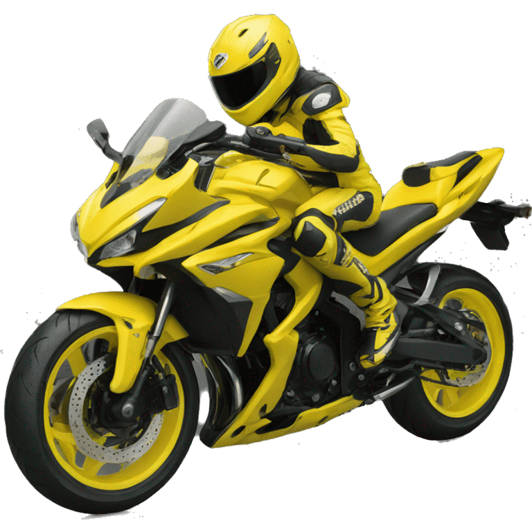 Yellow color futaba suzuki dragon emoji