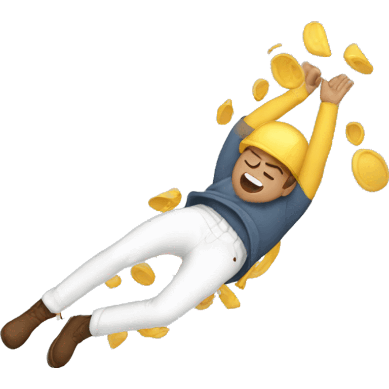 falling guy emoji