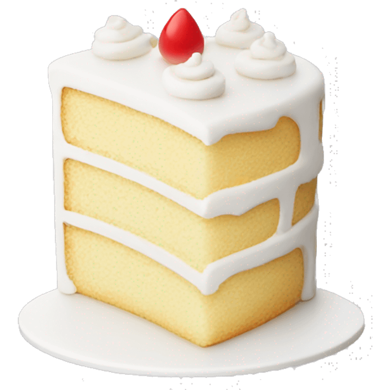 white cake emoji