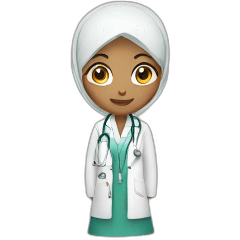 Hijab doctor emoji