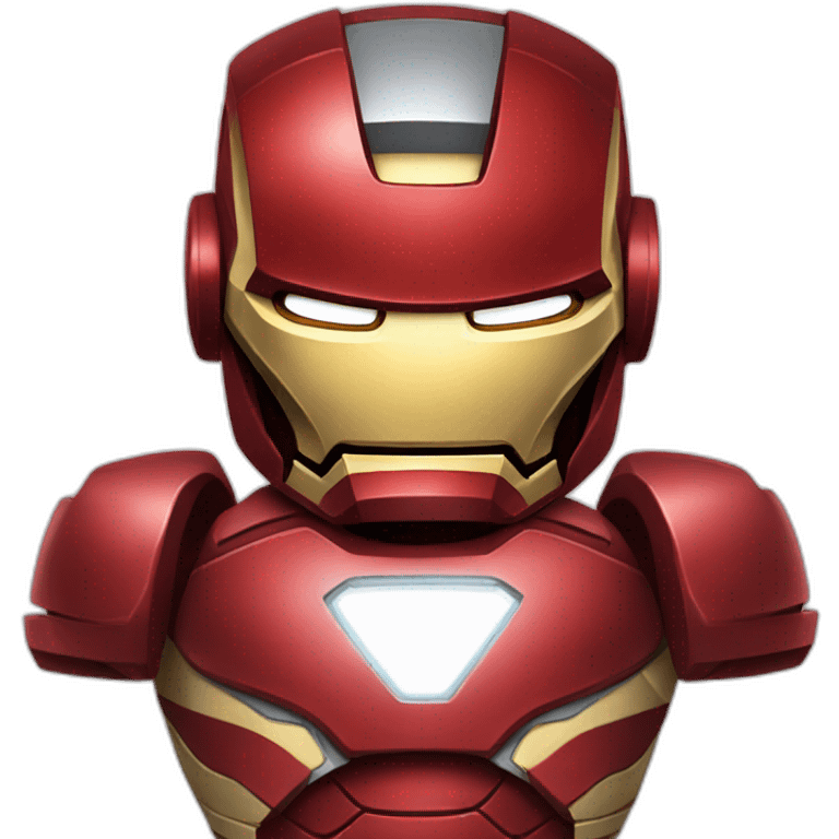 gym iron man emoji