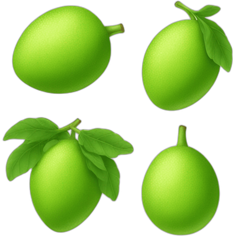 chartreuse verte emoji