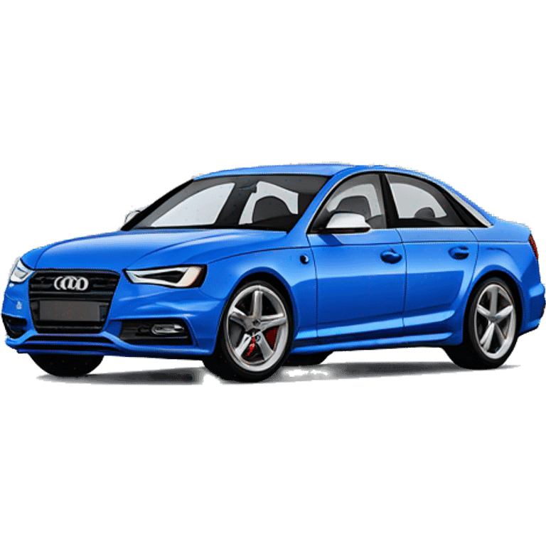 Turbo Blue audi s4  emoji